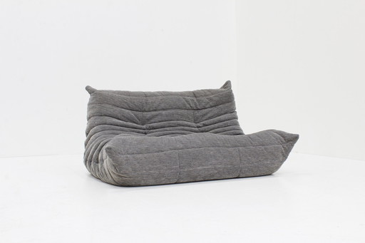 Vintage Ligne Roset Togo 2-Seater Sofa by Michel Ducaroy