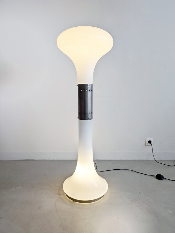 Image 1 of 'I Numerati Soffiato' or 'LT 220' Floor Lamp by Carlo Nason for AV Mazzega 1970s