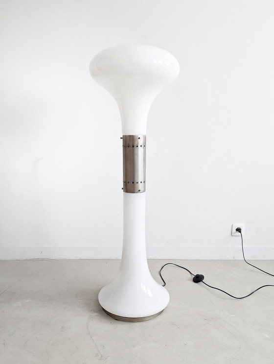 Image 1 of 'I Numerati Soffiato' or 'LT 220' Floor Lamp by Carlo Nason for AV Mazzega 1970s