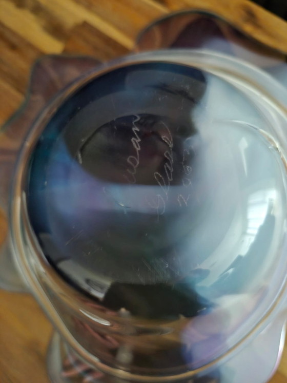 Image 1 of Vaas Susan Anne Glass Art Bowl