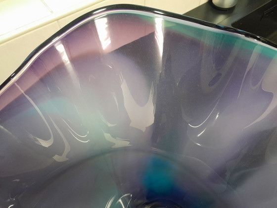 Image 1 of Vaas Susan Anne Glass Art Bowl