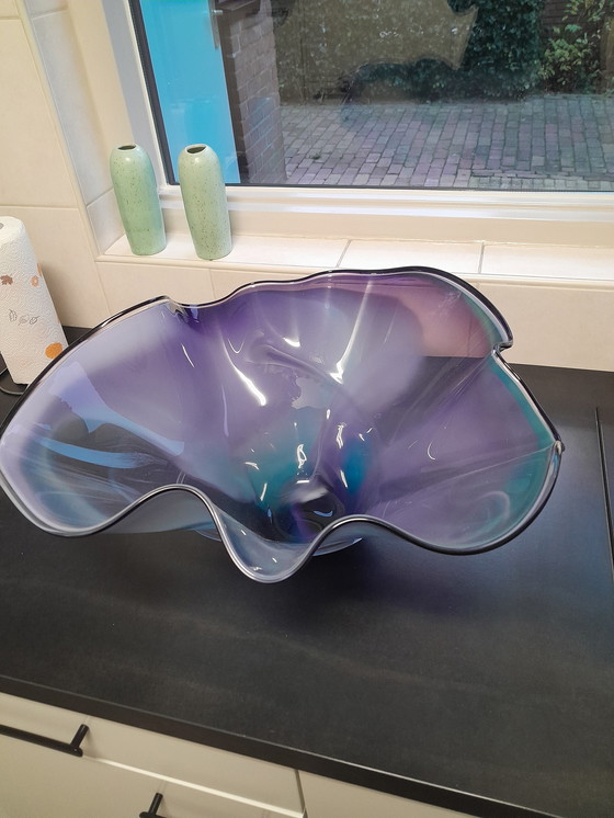 Image 1 of Vaas Susan Anne Glass Art Bowl