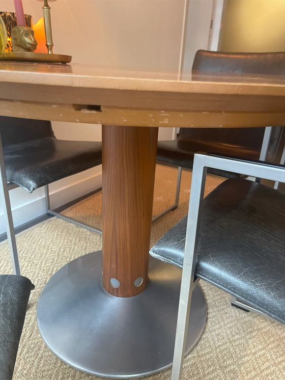 Image 1 of Wooden round dining table arco