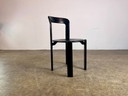 Set of 8 vintage chairs Bruno Rey Kusch & Co 1970s design new lacquered