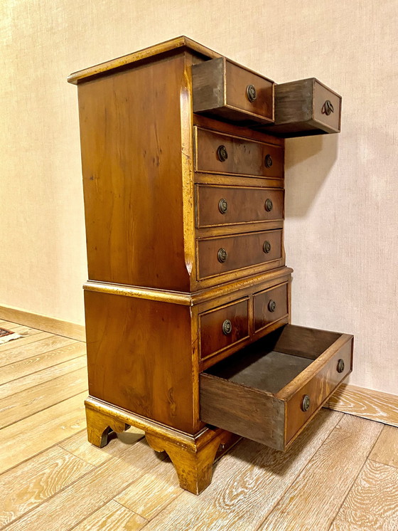 Image 1 of English Chest of Drawers, 78 Cm Height