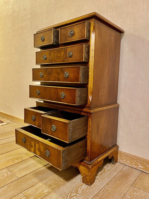 English Chest of Drawers, 78 Cm Height