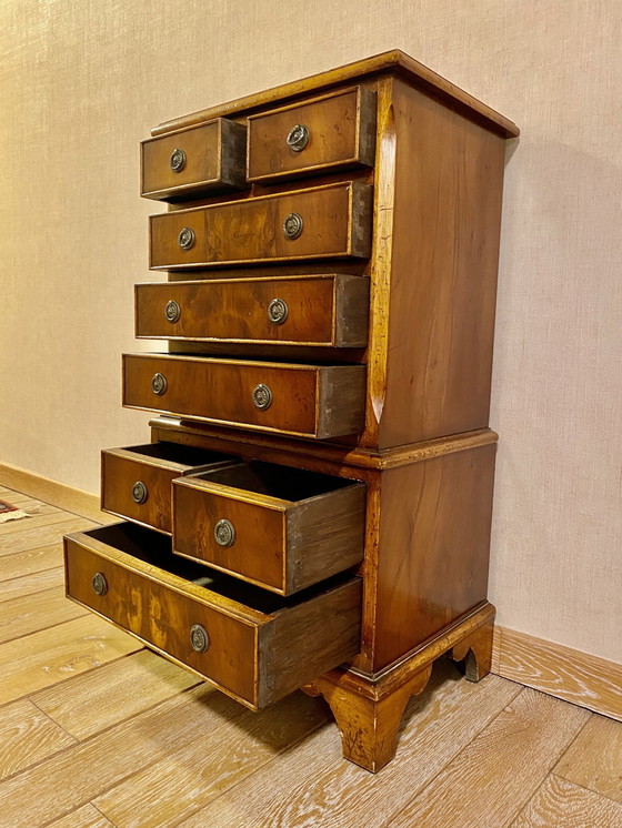 Image 1 of English Chest of Drawers, 78 Cm Height