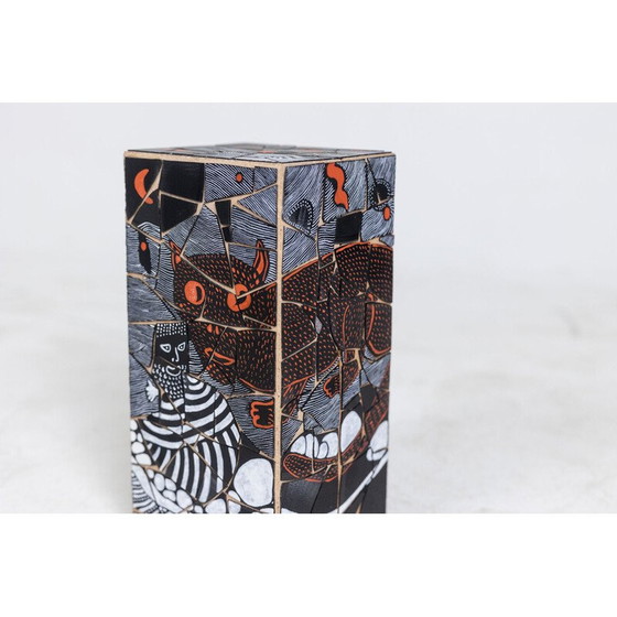 Image 1 of Vintage abstract sculpture by Guillaume Siméon