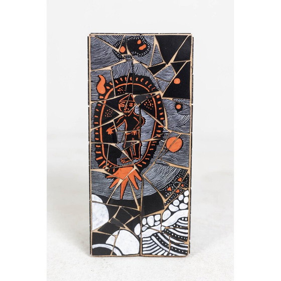 Image 1 of Vintage abstract sculpture by Guillaume Siméon