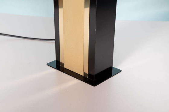 Image 1 of Lampada da tavolo vintage in stile hotel chic, lampada da tavolo Regency anni '70