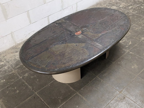 Image 1 of Table basse originale de Paul Kingma datant de 1988.