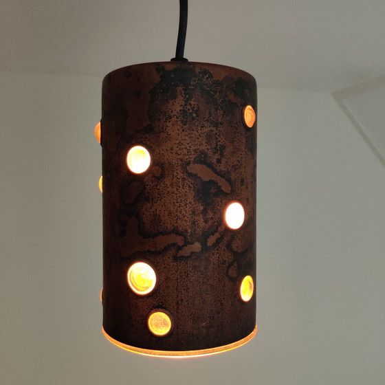 Image 1 of 2 pendant lamps by Peill and Putzler designer Nanny Still