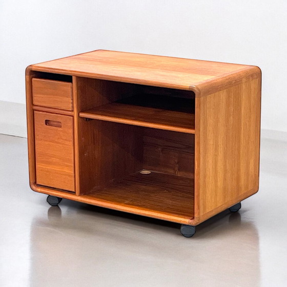 Image 1 of Mobili vintage danesi per LP, mobili audio Salin Nyborg