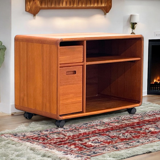 Image 1 of Mobili vintage danesi per LP, mobili audio Salin Nyborg