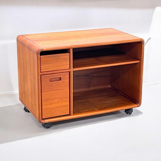 Image 1 of Mobili vintage danesi per LP, mobili audio Salin Nyborg