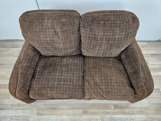 Image 1 of 70S Two Seater Sofa Piumotto By Arrigo Arrigoni For Busnelli