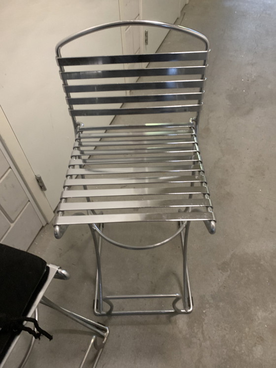 Image 1 of 4X Metal Barstool