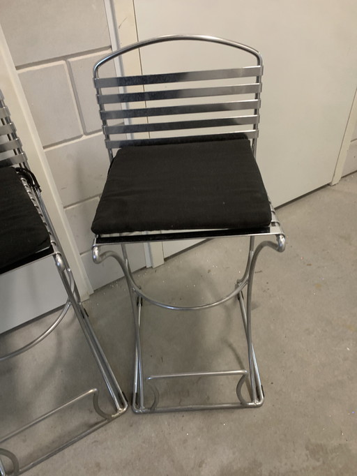 4X Metal Barstool