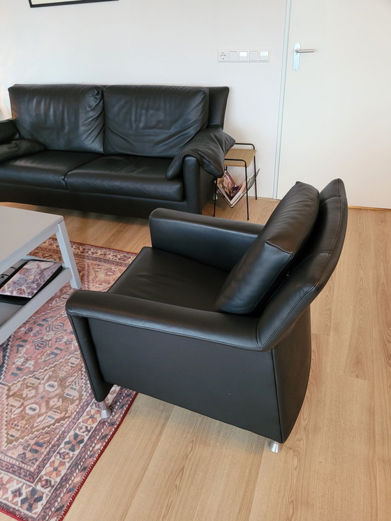 Image 1 of Leolux Sofa And Armchair Paian