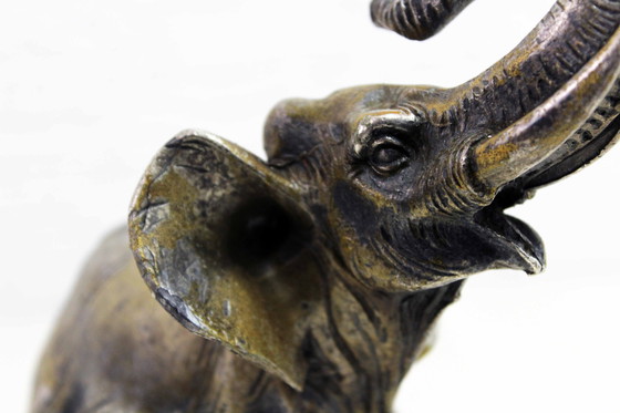 Image 1 of Elefante en aleación de metal 1960