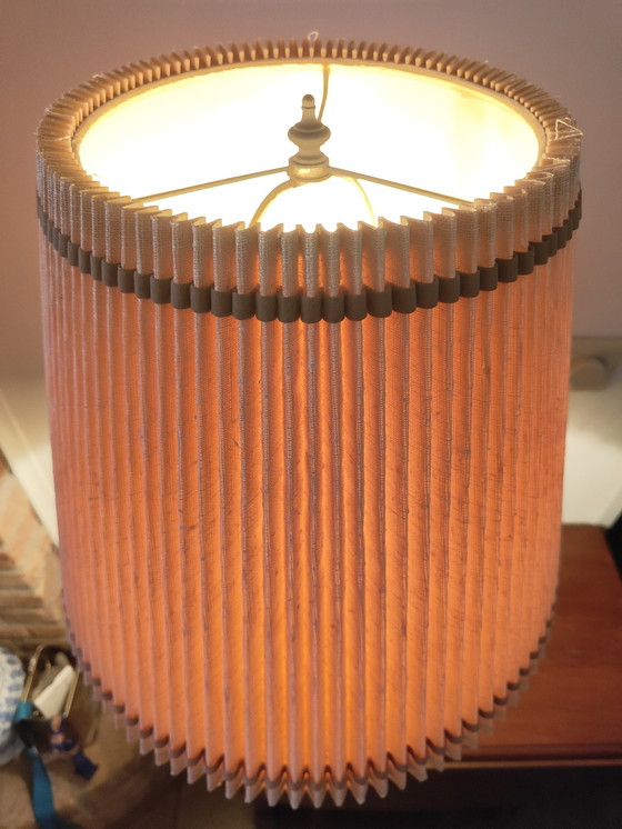 Image 1 of Lampada da tavolo vintage grande in rame/ottone