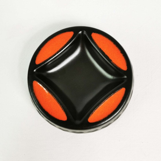 Image 1 of Vintage ceramic card ashtrays, Germany 1960s