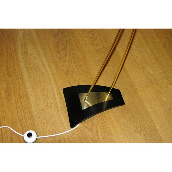 Image 1 of Vintage German brass reading lamp, 1950