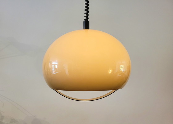 Image 1 of Dijkstra Mushroom Pendant Lamp From 1970