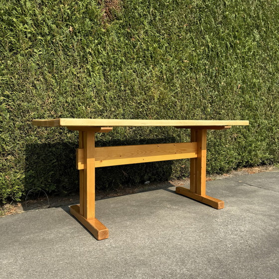 Image 1 of Les Arc Table, Bench And Stool