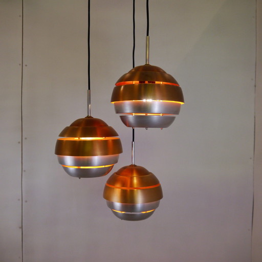 Lakro Amstelveen Pendant Lamp With 3 Bulbs