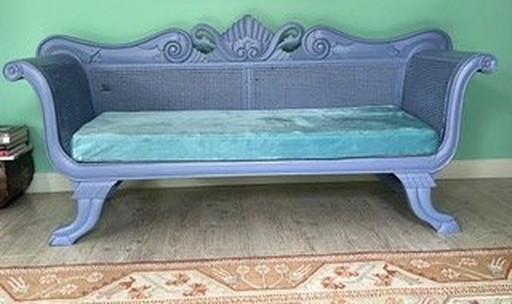 Hardwood Bench With Cushions