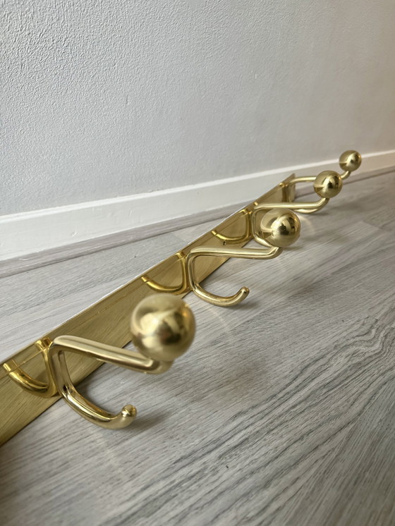 Image 1 of Brass coat rack