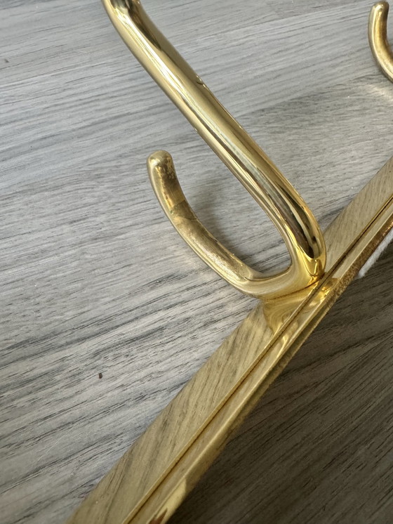 Image 1 of Brass coat rack