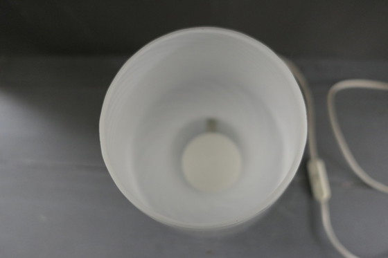 Image 1 of Lampada vintage in vetro a forma di fungo