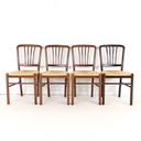 4x chaise vintage