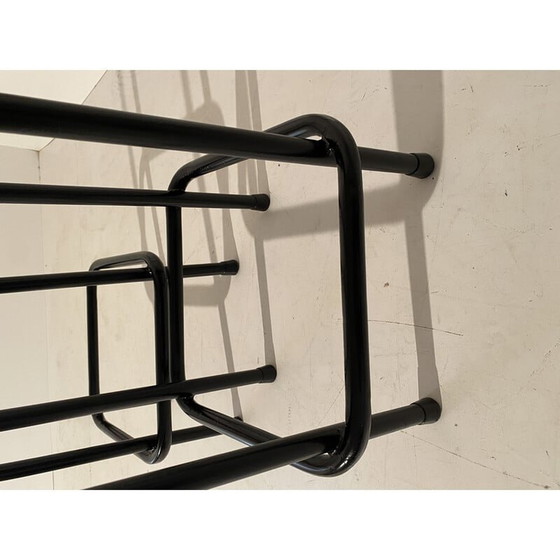 Image 1 of Coppia di sgabelli vintage in velluto, Italia anni '60