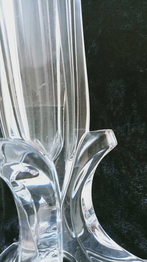 Image 1 of Cristal d'Arque 24% cristal de plomb vase art nouveau