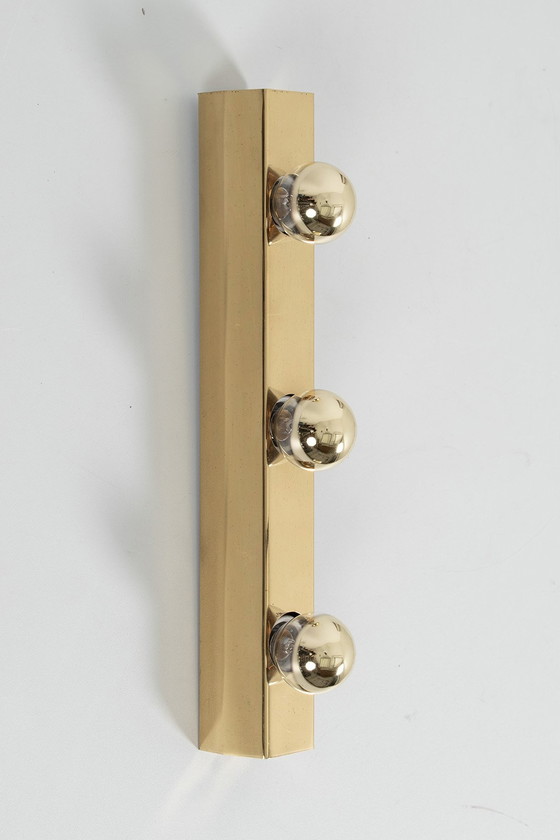 Image 1 of Lampada a specchio in ottone