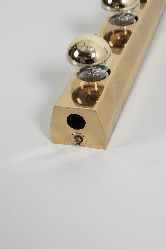 Image 1 of Lampada a specchio in ottone