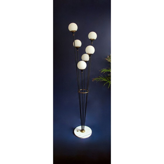 Image 1 of Vintage Alberello Floor Lamp by Stilnovo Italy 1950s