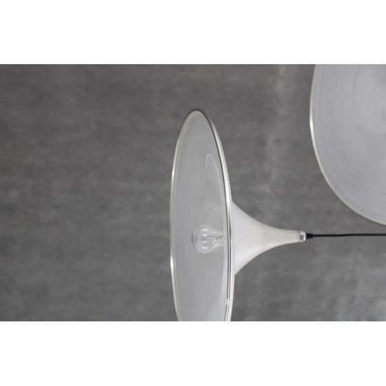 Image 1 of Coppia di lampade a sospensione vintage "Trumpet" per Meblo, Italia 1970