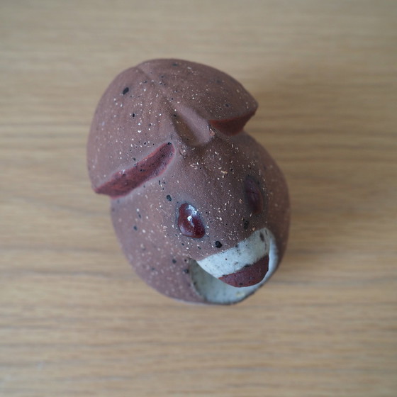 Image 1 of Scultura di scoiattolo degli anni '60 di Thomas Hellström per Nittsjö Svezia.