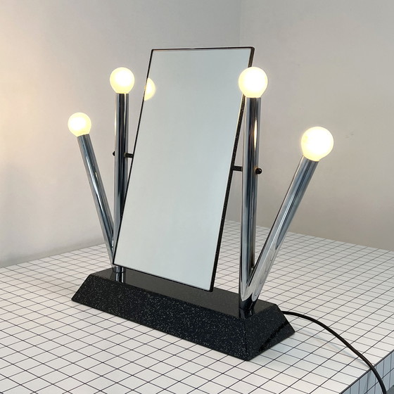 Image 1 of Yucca Table Mirror By Anna Anselmi For Bieffeplast, 1980S