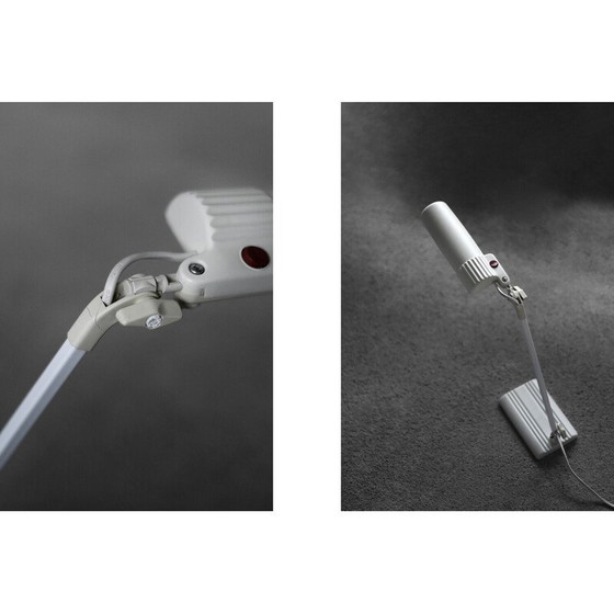 Image 1 of Vintage Dulux Junior adjustable desk lamp in aluminum and plastic for Lival, Finland 1980