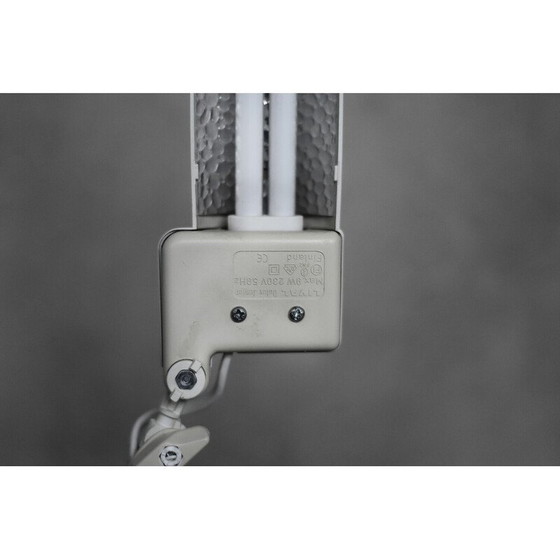 Image 1 of Vintage Dulux Junior adjustable desk lamp in aluminum and plastic for Lival, Finland 1980
