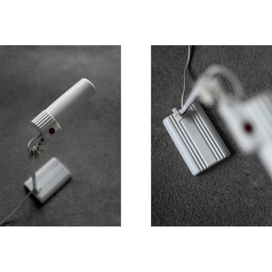 Image 1 of Vintage Dulux Junior adjustable desk lamp in aluminum and plastic for Lival, Finland 1980