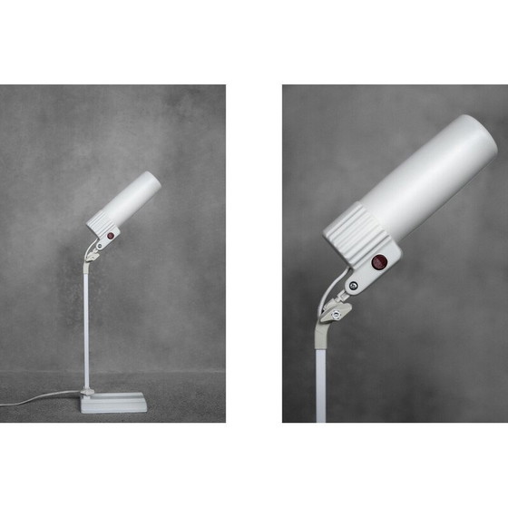 Image 1 of Vintage Dulux Junior adjustable desk lamp in aluminum and plastic for Lival, Finland 1980