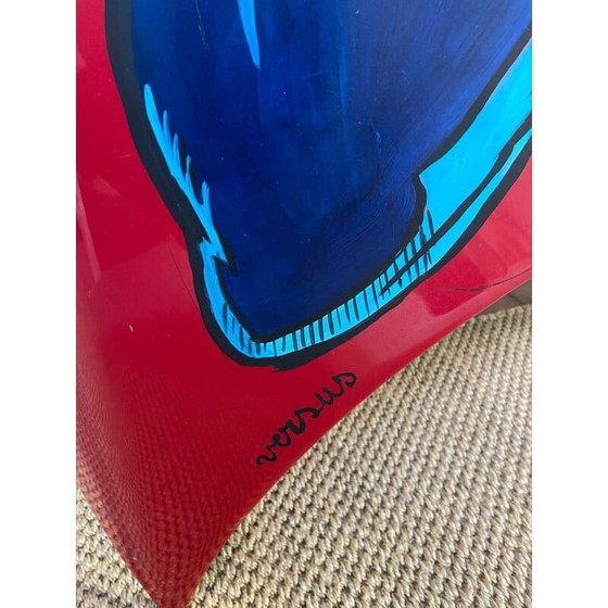 Image 1 of Acrilico vintage sul cofano Versus, 2015