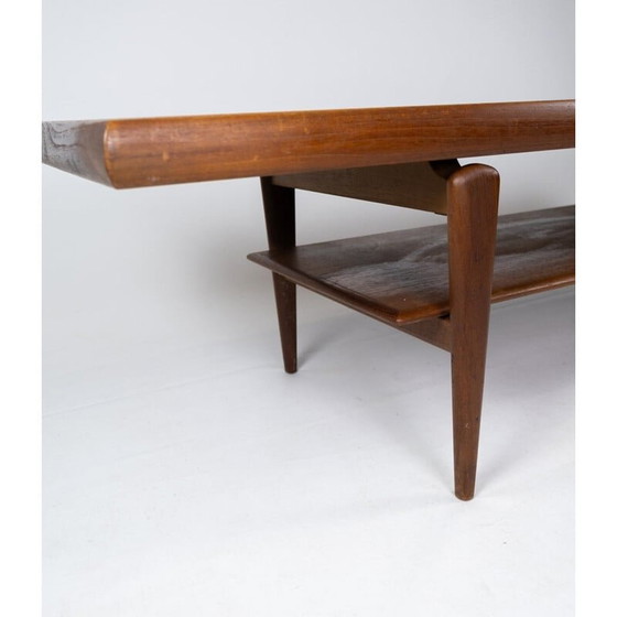 Image 1 of Tavolino da caffè vintage in teak, Danimarca 1960