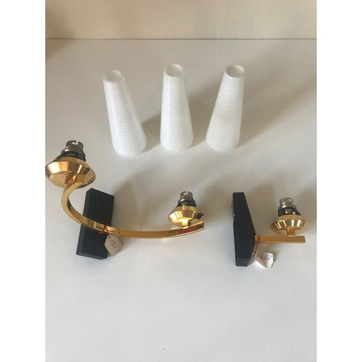 Pair of vintage arlus wall lamps 1960 